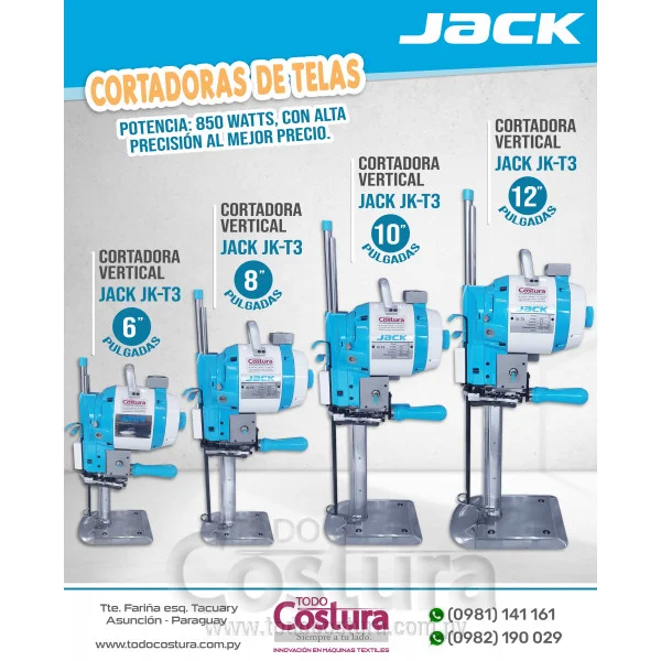 CORTADORA VERTICAL 10 PULG. JACK JK-T3 10 PULG. 850W